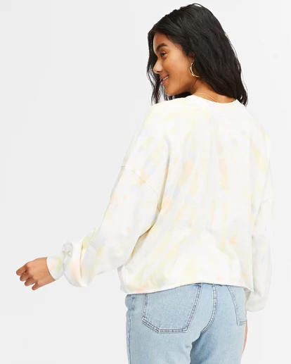 BILLABONG Dreamy Hues Crewneck Sweatshirt MULTI 3 BILLABONG Dreamy Hues Crewneck Sweatshirt MULTI - Image 3