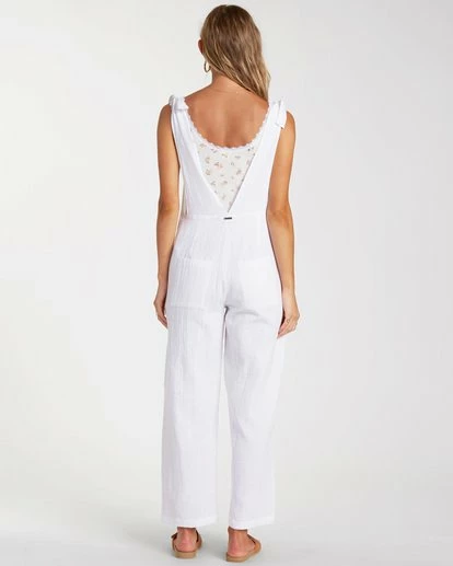 BILLABONG On The Road Jumpsuit SALT CRYSTAL 3 BILLABONG On The Road Jumpsuit SALT CRYSTAL - Image 3