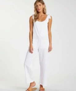 BILLABONG On The Road Jumpsuit SALT CRYSTAL