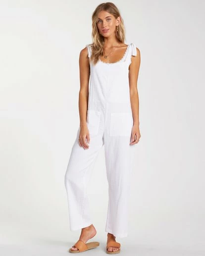 BILLABONG On The Road Jumpsuit SALT CRYSTAL 1 BILLABONG On The Road Jumpsuit SALT CRYSTAL