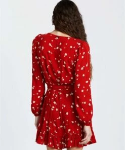 BILLABONG Lovin You Dress PAPRIKA -Womens Dresses sales 2022 abjwd00120 billabongw pap bck1