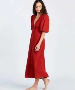 BILLABONG Run Wild Dress PAPRIKA -Womens Dresses sales 2022 abjwd00125 billabongw pap sd1