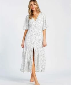 BILLABONG Kiss The Rain Dress COOL WIP 7 BILLABONG Kiss The Rain Dress COOL WIP -Womens Dresses sales 2022 abjwd00130 billabongw cwp frt1