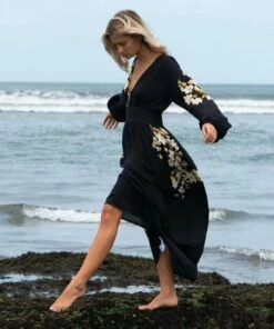 Womens Dresses sales 2022 -Womens Dresses sales 2022 abjwd00151 billabongl blk frt1