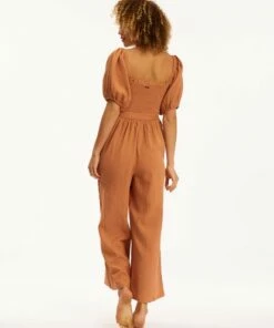 BILLABONG Boardwalker Jumpsuit SUNBURNT -Womens Dresses sales 2022 abjwd00170 billabongw urt bck1