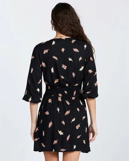 BILLABONG Love Potion Dress BLACK 4 BILLABONG Love Potion Dress BLACK - Image 4