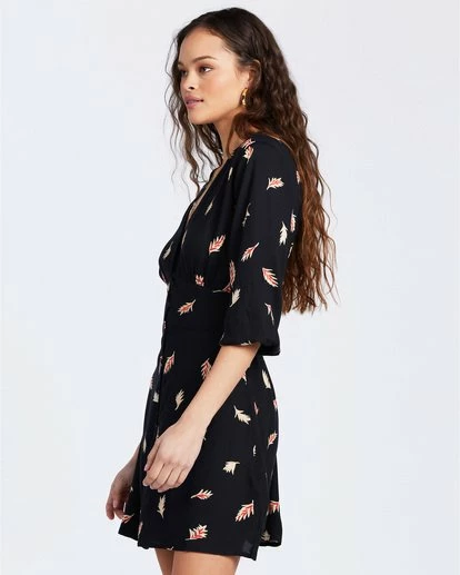 BILLABONG Love Potion Dress BLACK 3 BILLABONG Love Potion Dress BLACK - Image 3
