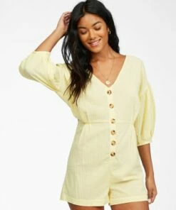 BILLABONG Sun Valley Romper SUNBEAM