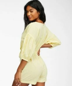 BILLABONG Sun Valley Romper SUNBEAM 6 BILLABONG Sun Valley Romper SUNBEAM -Womens Dresses sales 2022 abjwd00235 billabongw ydz0 sd2