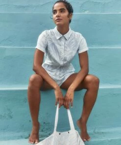 BILLABONG Heads Up Romper CLEAR SKY