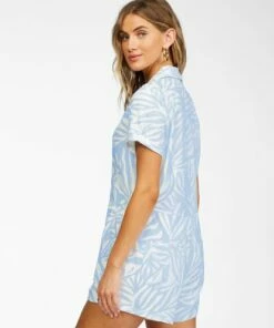 BILLABONG Heads Up Romper CLEAR SKY 7 BILLABONG Heads Up Romper CLEAR SKY -Womens Dresses sales 2022 abjwd00248 billabongw csy bck1