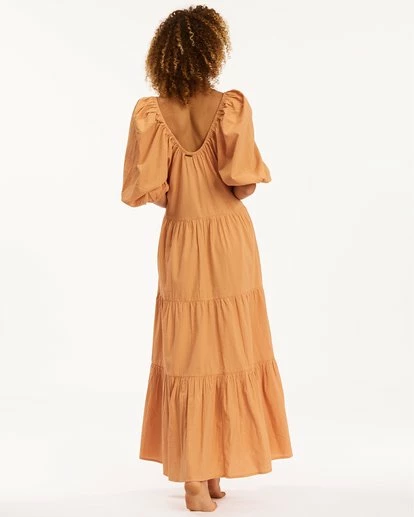 BILLABONG Endless Shore Maxi Dress OFF BLACK 6 BILLABONG Endless Shore Maxi Dress OFF BLACK - Image 6