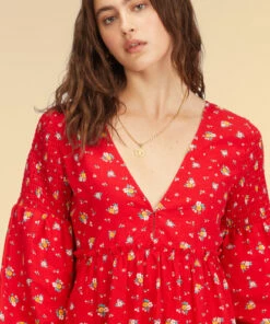 BILLABONG Wrangler Falling For You Dress CLASSIC RED -Womens Dresses sales 2022 abjwd00265 billabongw rqq0 dtl1