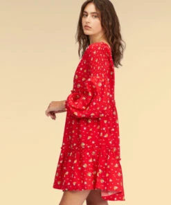 BILLABONG Wrangler Falling For You Dress CLASSIC RED -Womens Dresses sales 2022 abjwd00265 billabongw rqq0 sd1