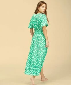 BILLABONG Wrangler Floral Dream Dress CLOVER -Womens Dresses sales 2022 abjwd00266 billabongw cov bck1