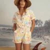 BILLABONG Wrangler Cali Sun Romper MULTI