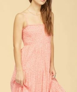 BILLABONG Wrangler Prairie Days Dress VINTAGE ROSE -Womens Dresses sales 2022 abjwd00271 billabongw mjz0 dtl1