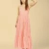 BILLABONG Wrangler Prairie Days Dress VINTAGE ROSE