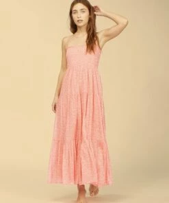 BILLABONG Wrangler Prairie Days Dress VINTAGE ROSE