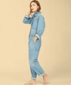 BILLABONG Wrangler On The Range Jumpsuit BEACH WASH -Womens Dresses sales 2022 abjwd00272 billabongw bhdw sd1