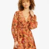 BILLABONG Perfect Paisley Mini Dress MULTI
