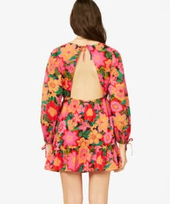 BILLABONG Heaven Sent Mini Dress MULTI -Womens Dresses sales 2022 abjwd00331 billabongw mul bck1