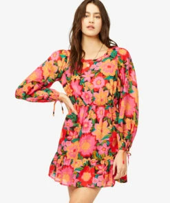 BILLABONG Heaven Sent Mini Dress MULTI -Womens Dresses sales 2022 abjwd00331 billabongw mul frt1