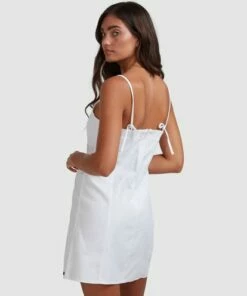 BILLABONG Sunny Dayz Dress SALT CRYSTAL -Womens Dresses sales 2022 abjwd00339 billabongw scs bck1