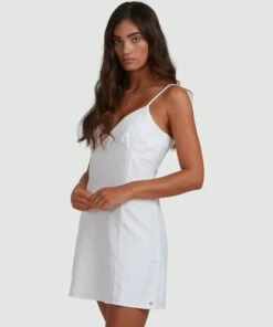 BILLABONG Sunny Dayz Dress SALT CRYSTAL -Womens Dresses sales 2022 abjwd00339 billabongw scs sd1