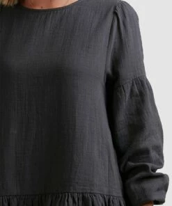 BILLABONG Wishes Tiered Dress BLACK 9 BILLABONG Wishes Tiered Dress BLACK -Womens Dresses sales 2022 abjwd00346 billabongw blk dtl1