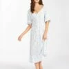 BILLABONG Salty Sea Midi Dress RAIN DROP