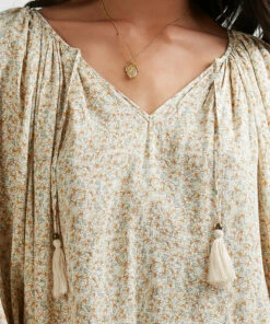 BILLABONG Dream Isle Charmer Mini Dress BEIGE -Womens Dresses sales 2022 abjwd00378 billabongw bei dtl1