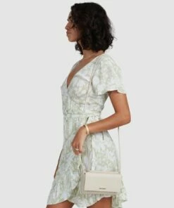 BILLABONG Honey Dew Wrap Dress HONEY DEW -Womens Dresses sales 2022 abjwd00382 billabongw gbq0 sd1