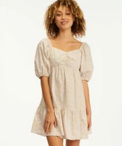 BILLABONG Be Mine Dress SALT CRYSTAL
