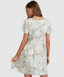 BILLABONG Moonflower Mini Dress MINT 13 BILLABONG Moonflower Mini Dress MINT -Womens Dresses sales 2022 abjwd00398 billabongw mnt bck1