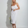BILLABONG Tropic Sands Midi Dress WHITE