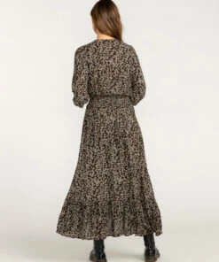 BILLABONG Good Vibrations Maxi Dress OFF BLACK -Womens Dresses sales 2022 abjwd00412 billabongw ofb bck1