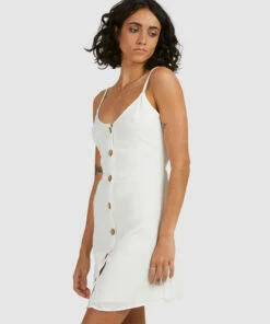 BILLABONG Sweet For Ya Mini Dress SALT CRYSTAL