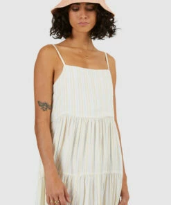 BILLABONG Tropic Haze Maxi Dress MULTI -Womens Dresses sales 2022 abjwd00416 billabongw mul dtl1