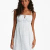 BILLABONG Feelin Blue Mini Slip Dress RAIN DROP