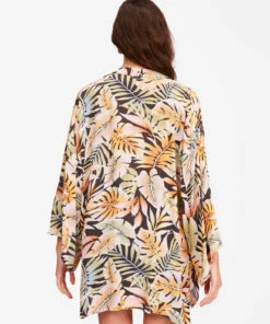 BILLABONG Parisian Nights Kimono Top MULTI -Womens Dresses sales 2022 abjwt00210 billabongw bk2 bck1