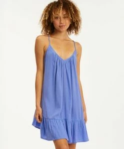 BILLABONG Beach Vibes Beach Cover-Up PINK SUNSET -Womens Dresses sales 2022 abjx600144 billabongw pkp0 frt1