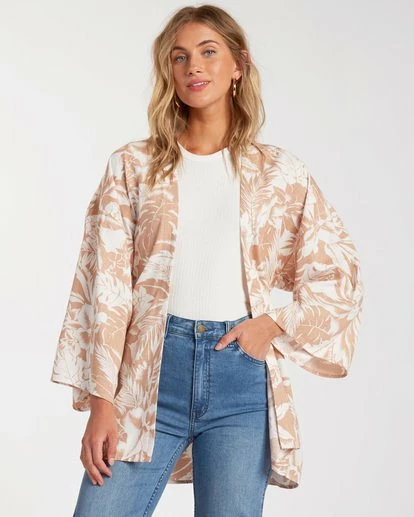 BILLABONG Sweet Summer Kimono SANDCASTLE 3 BILLABONG Sweet Summer Kimono SANDCASTLE - Image 3