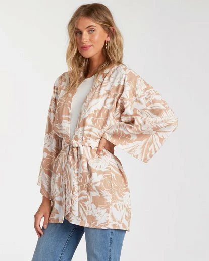 BILLABONG Sweet Summer Kimono SANDCASTLE 4 BILLABONG Sweet Summer Kimono SANDCASTLE - Image 4