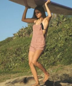 BILLABONG Wild Pursuit Overalls Romper SALT CRYSTAL 26 BILLABONG Wild Pursuit Overalls Romper SALT CRYSTAL -Womens Dresses sales 2022 j204tbwi billabongl nut frt2