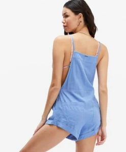BILLABONG Wild Pursuit Overalls Romper SALT CRYSTAL 29 BILLABONG Wild Pursuit Overalls Romper SALT CRYSTAL -Womens Dresses sales 2022 j204tbwi billabongw ssd bck1