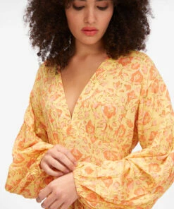 BILLABONG Cosmos Maxi Dress STAY GOLDEN -Womens Dresses sales 2022 jd063bco billabongw yfw0 dtl2