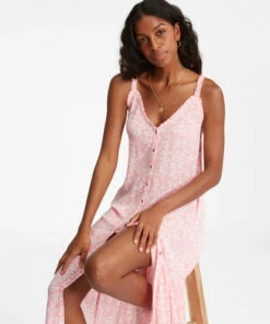 BILLABONG Sweet Edges Dress VINTAGE YELLOW