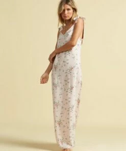 BILLABONG Salty Blonde Beach Party Maxi Dress PEONY