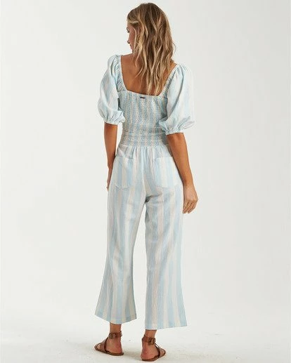 BILLABONG Dizzy Daze Jumpsuit VISTA BLUE 3 BILLABONG Dizzy Daze Jumpsuit VISTA BLUE - Image 3